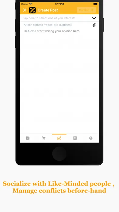 Opinito:Discuss,Debate & Share Screenshots