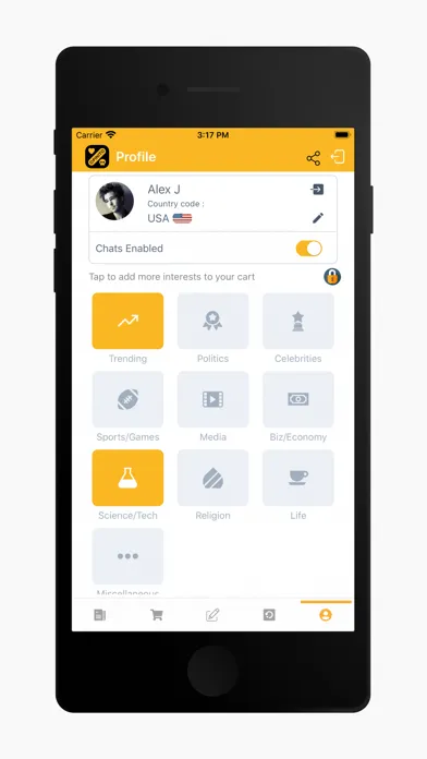 Opinito:Discuss,Debate & Share Screenshots