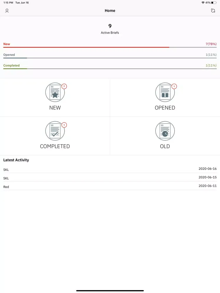 Capturas de pantalla de Opinsta Communicate iPad 