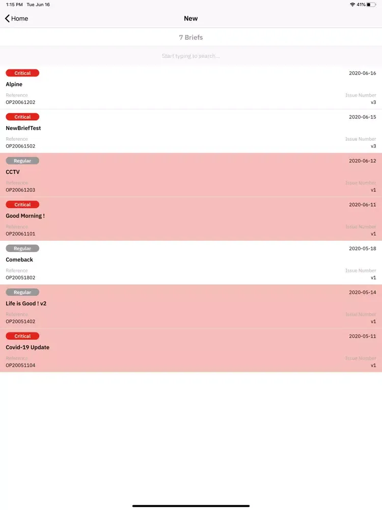 Capturas de pantalla de Opinsta Communicate iPad 