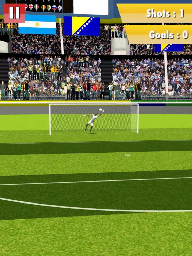Zrzuty ekranu Flick Soccer League 2016 iPad 