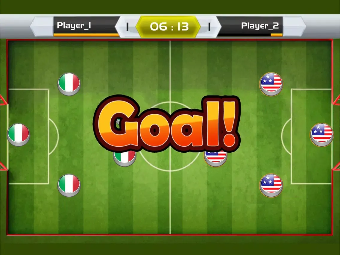 تصاویر Flick Soccer 3D Super All Star Soccer iPad 
