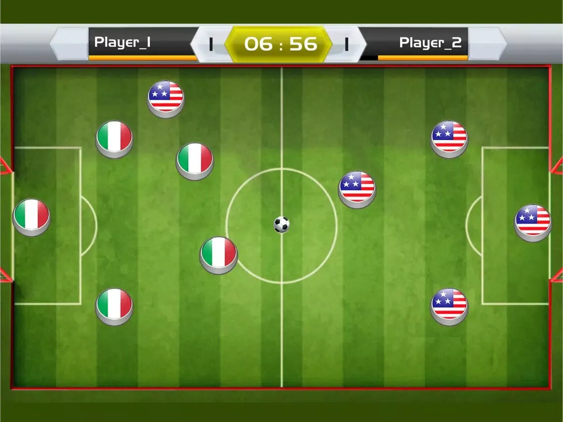 تصاویر Flick Soccer 3D Super All Star Soccer iPad 