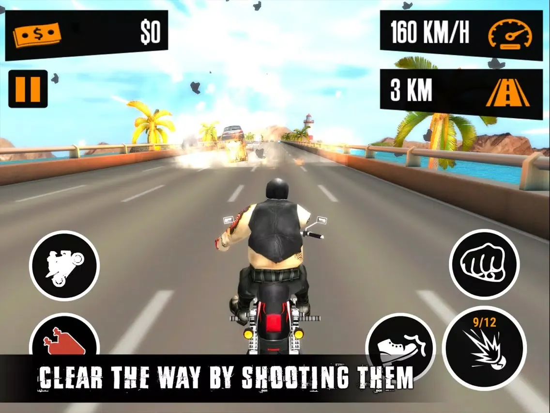 Motobike Survivals : Bike Riders and Racing Game iPad  Screenshots