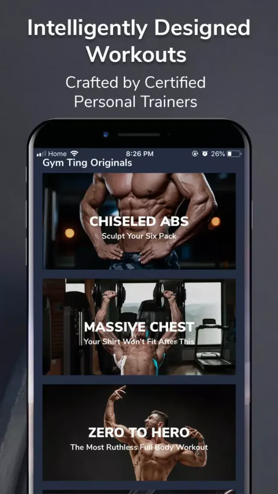 Скриншоты Gym Ting - Workout Planner Log