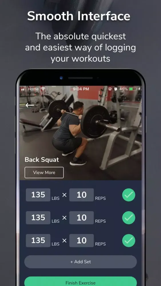 Скриншоты Gym Ting - Workout Planner Log
