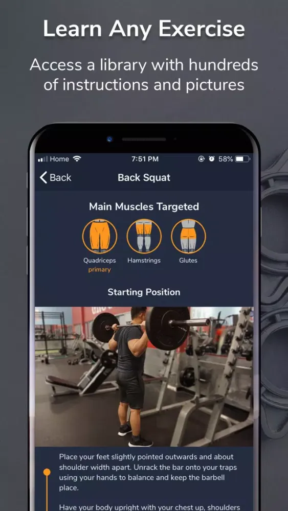 Скриншоты Gym Ting - Workout Planner Log