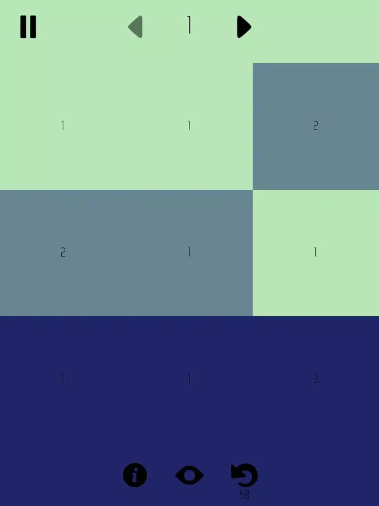 Screenshot di Harmonical Moves - Swap Blocks iPad 