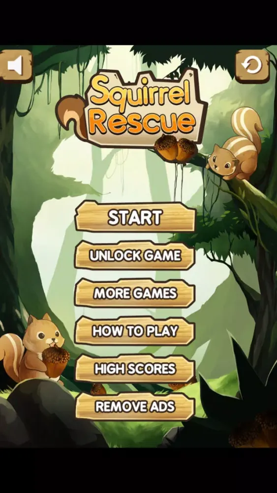 Captures d'écran de Squirrel Rescue