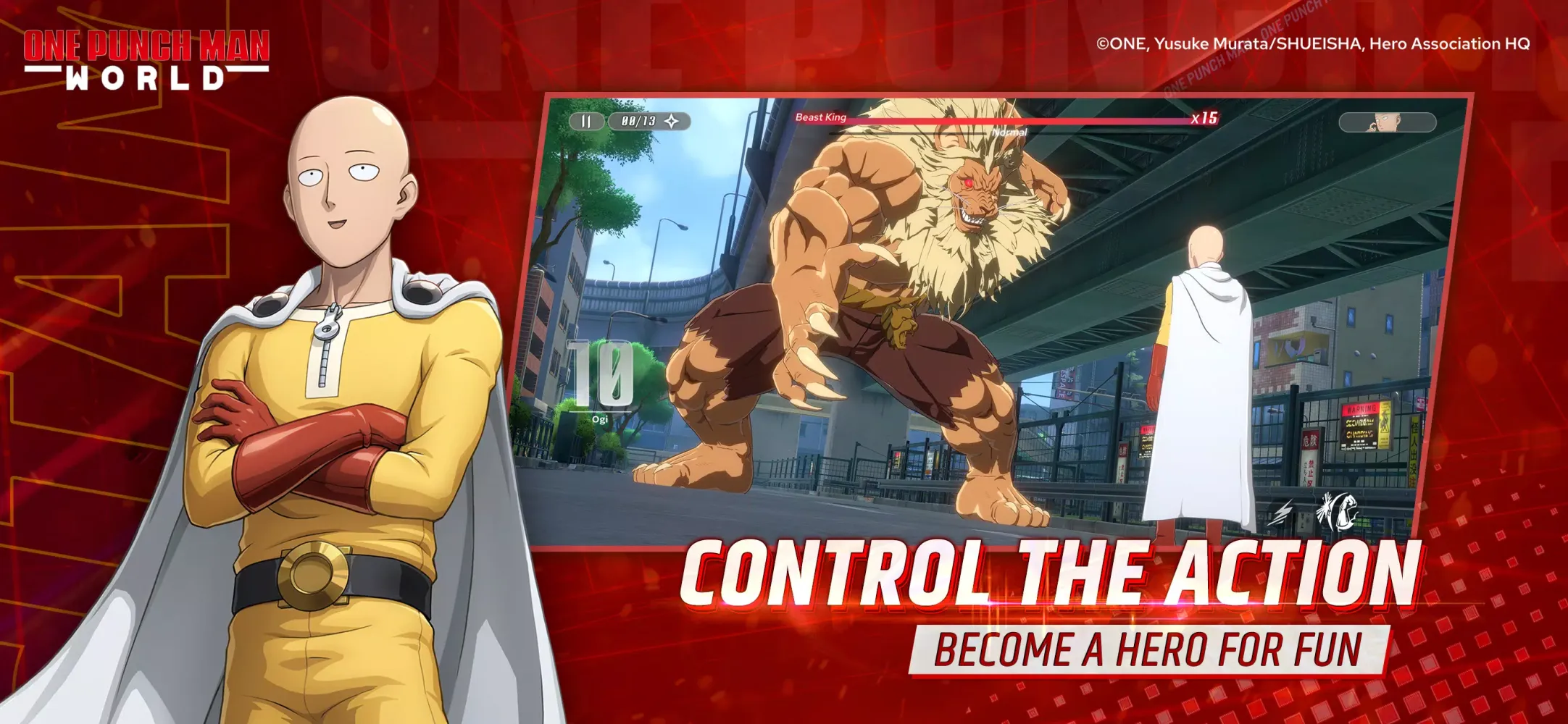 ONE PUNCH MAN: WORLD应用截图