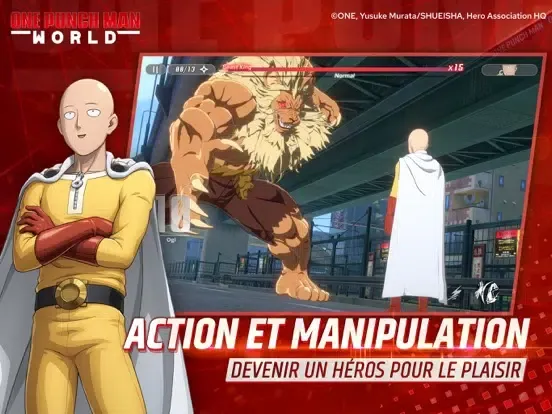 ONE PUNCH MAN: WORLD iPad  Screenshots
