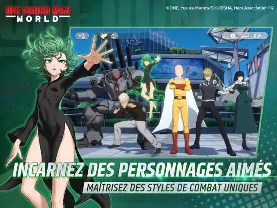 ONE PUNCH MAN: WORLD iPad  Screenshots