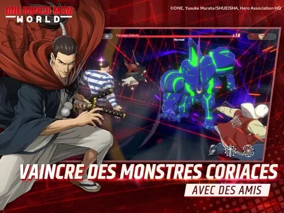 ONE PUNCH MAN: WORLD iPad  Screenshots