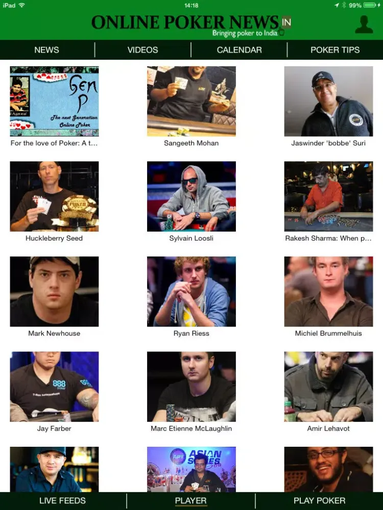 Online Poker News iPad 應用截圖