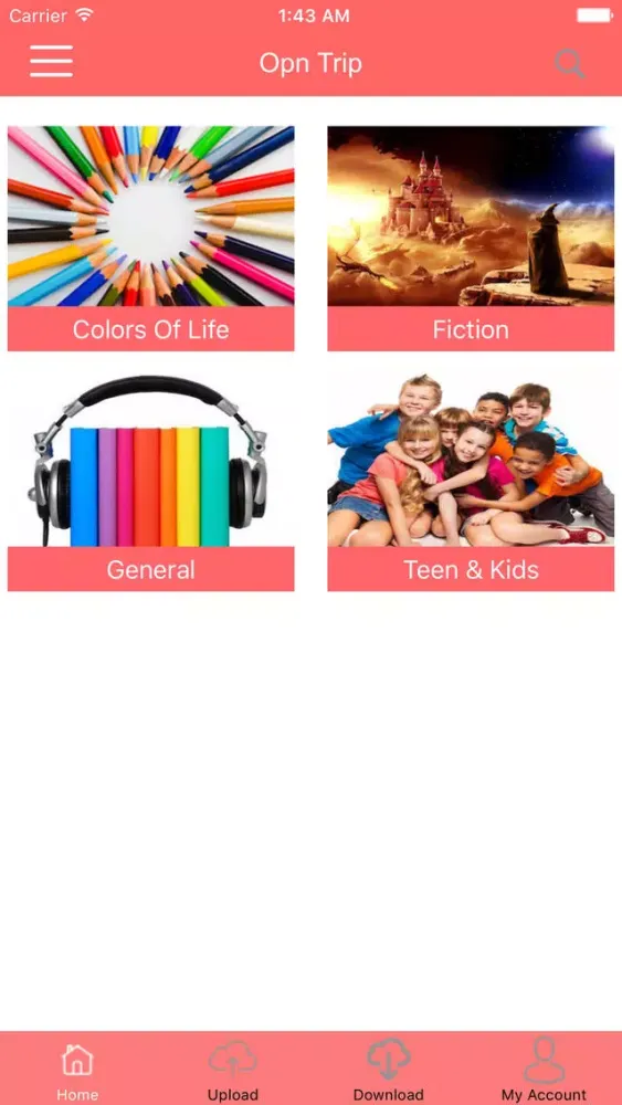 Capturas de pantalla de OpnTrip - Audio Stories & Poems