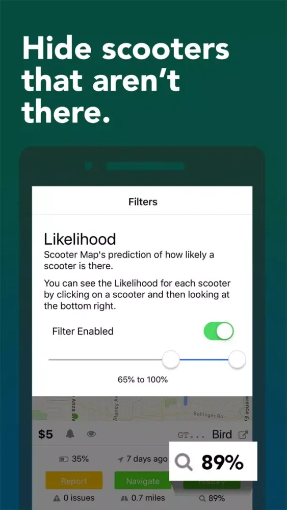 ภาพหน้าจอของ Scooter Map - All the Scooters