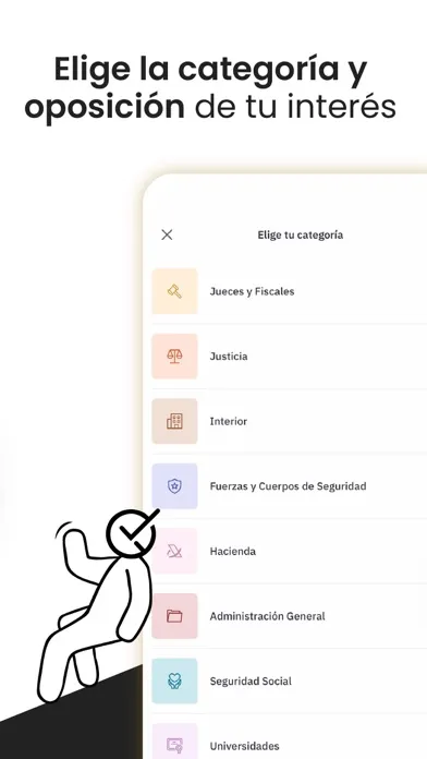 Screenshot di OpositaTest - Test Oposiciones