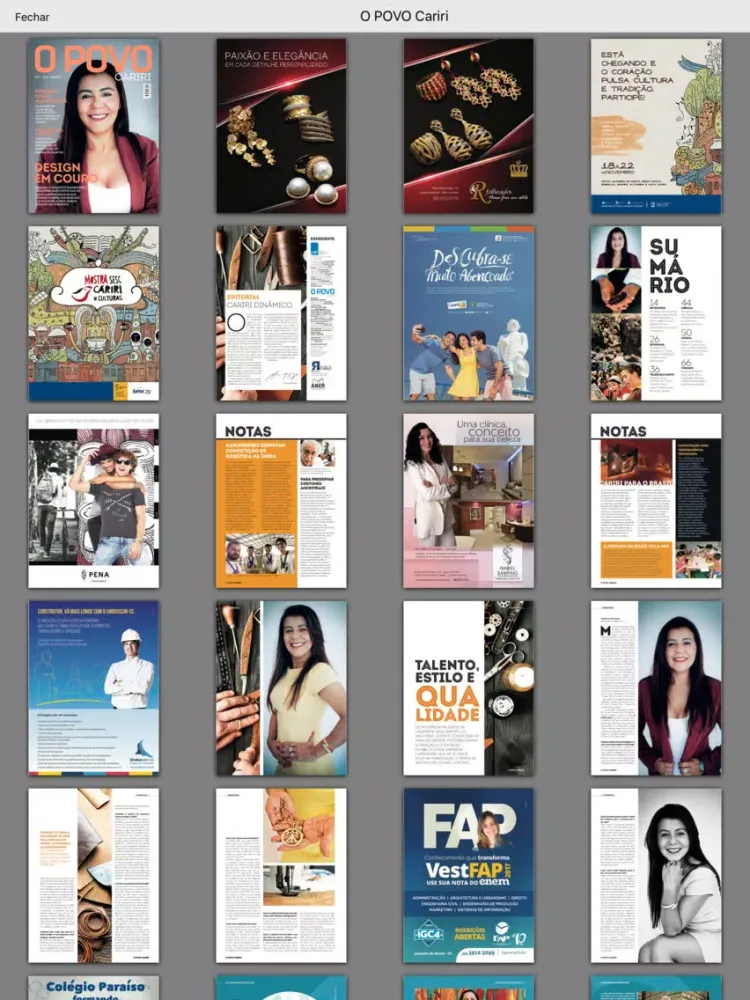 Revistas O POVO iPad 应用截图