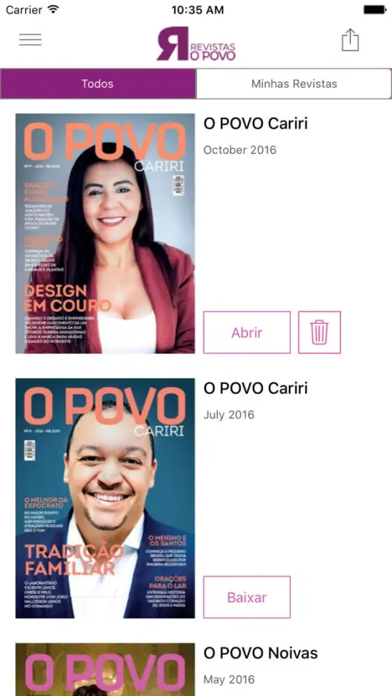 Revistas O POVO应用截图