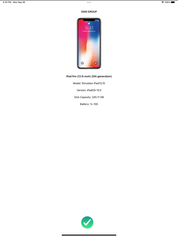 Oppa Telefon Test iPad  Screenshots