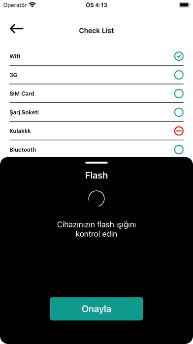 Oppa Telefon Test Screenshots