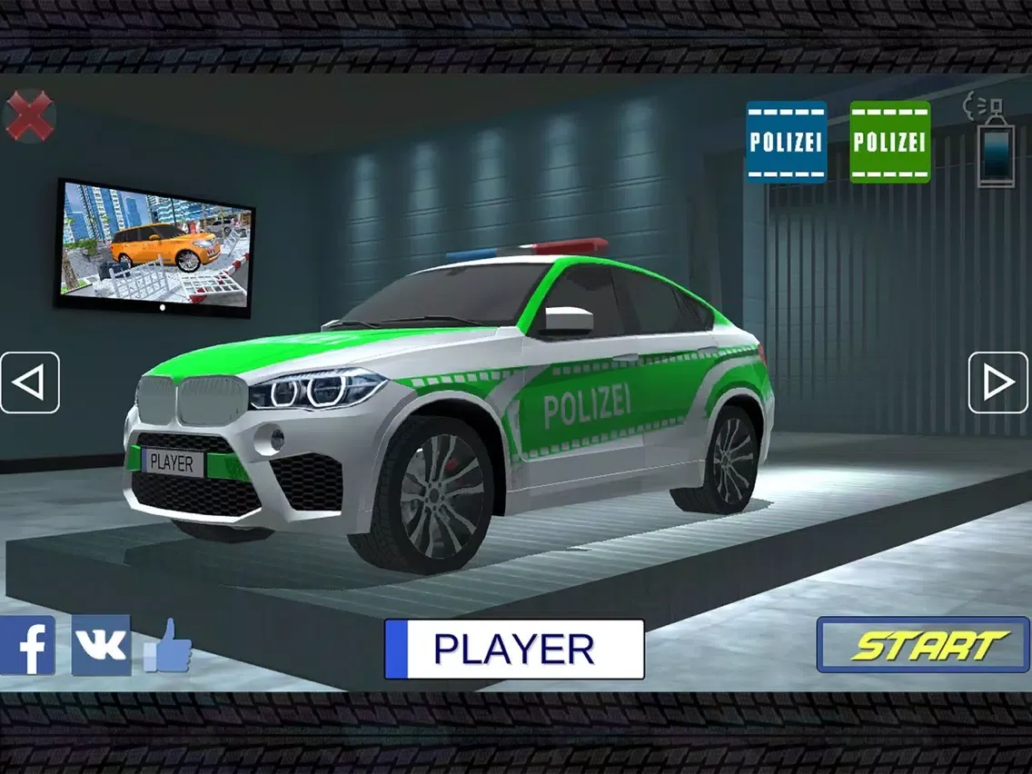 Screenshot di Offroad Police Car DE iPad 