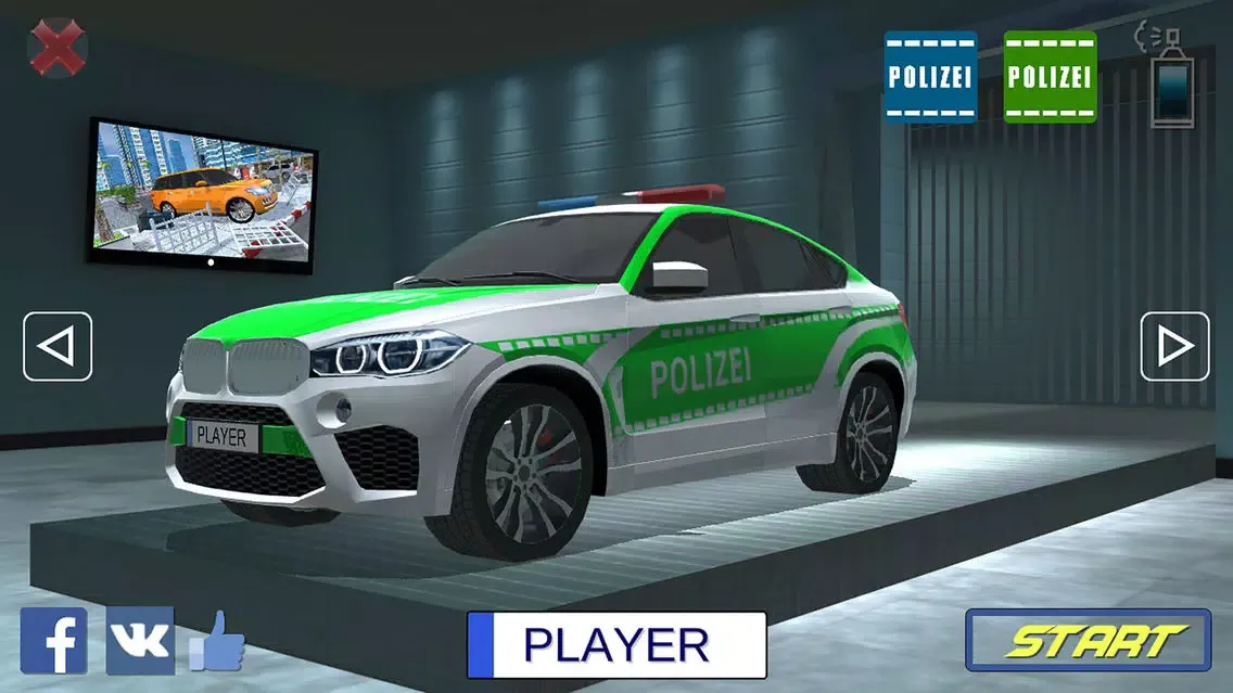 Screenshot di Offroad Police Car DE