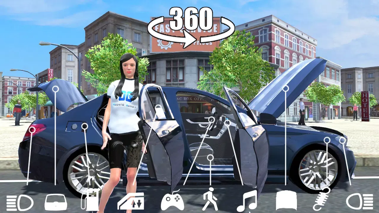 Tangkapan layar Car Simulator C63