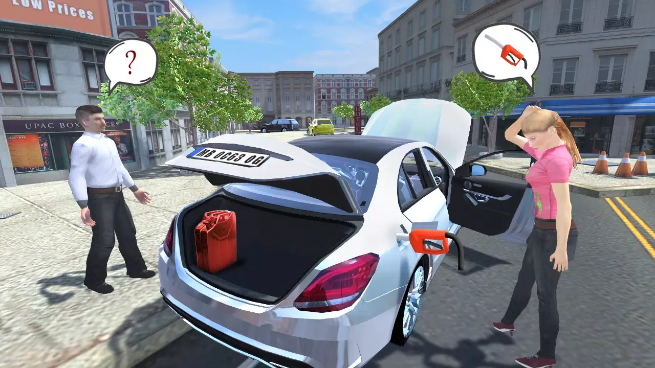 Tangkapan layar Car Simulator C63