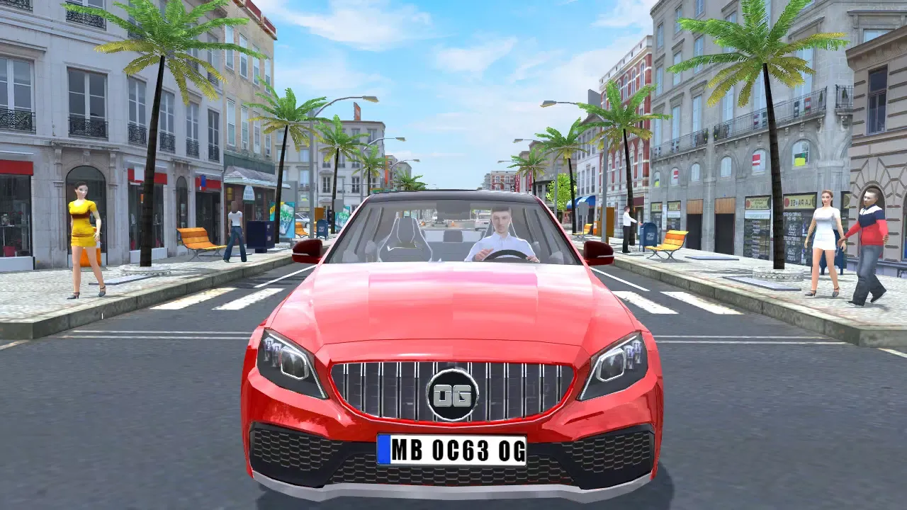 Tangkapan layar Car Simulator C63