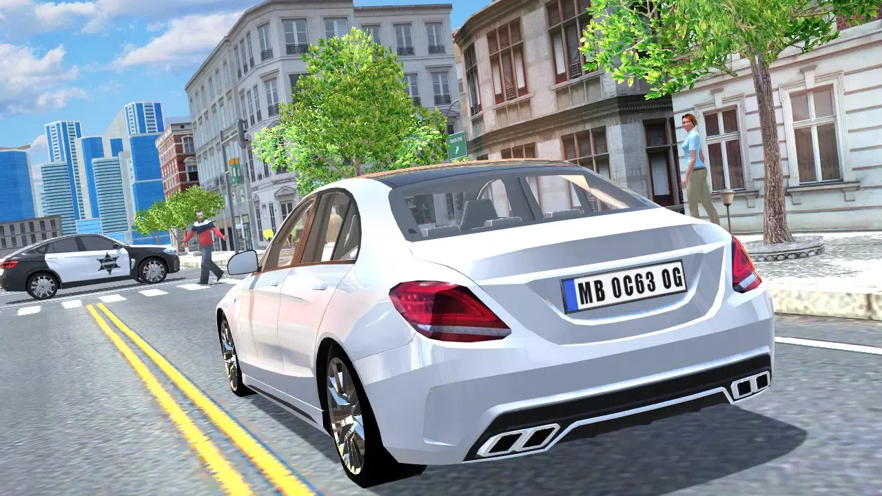 Tangkapan layar Car Simulator C63