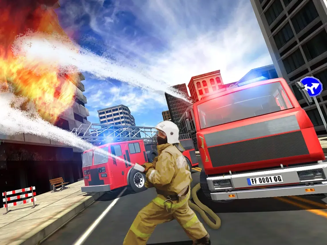 Zrzuty ekranu Firefighter - Simulator 3D iPad 
