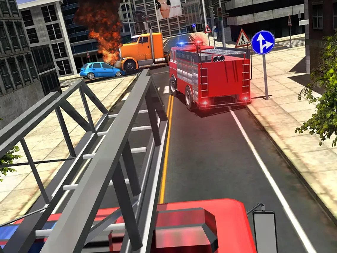 Zrzuty ekranu Firefighter - Simulator 3D iPad 