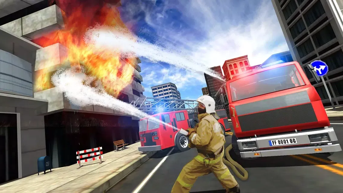 Zrzuty ekranu Firefighter - Simulator 3D
