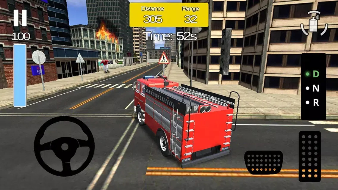 Zrzuty ekranu Firefighter - Simulator 3D