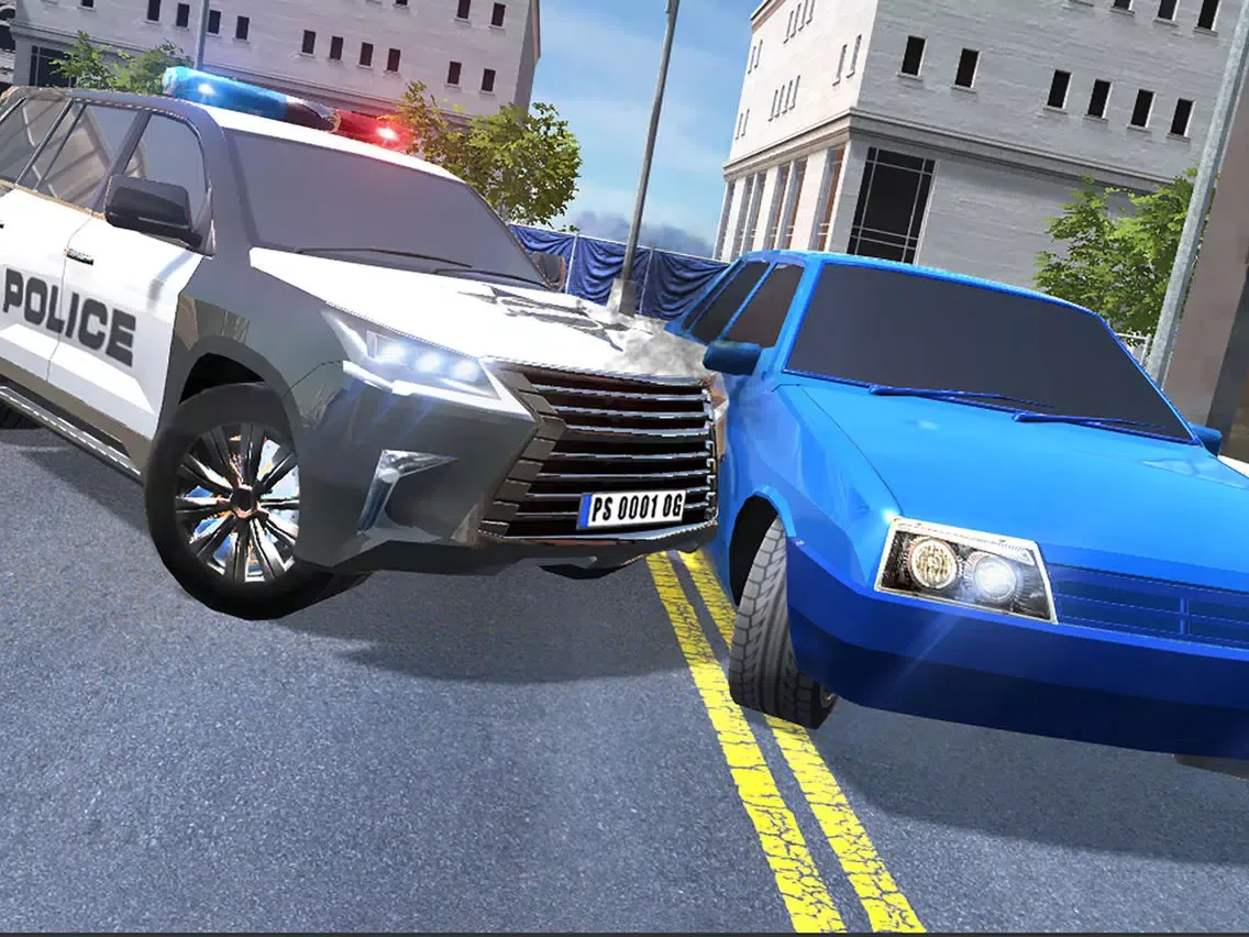 Luxury Police Car iPad  스크린샷