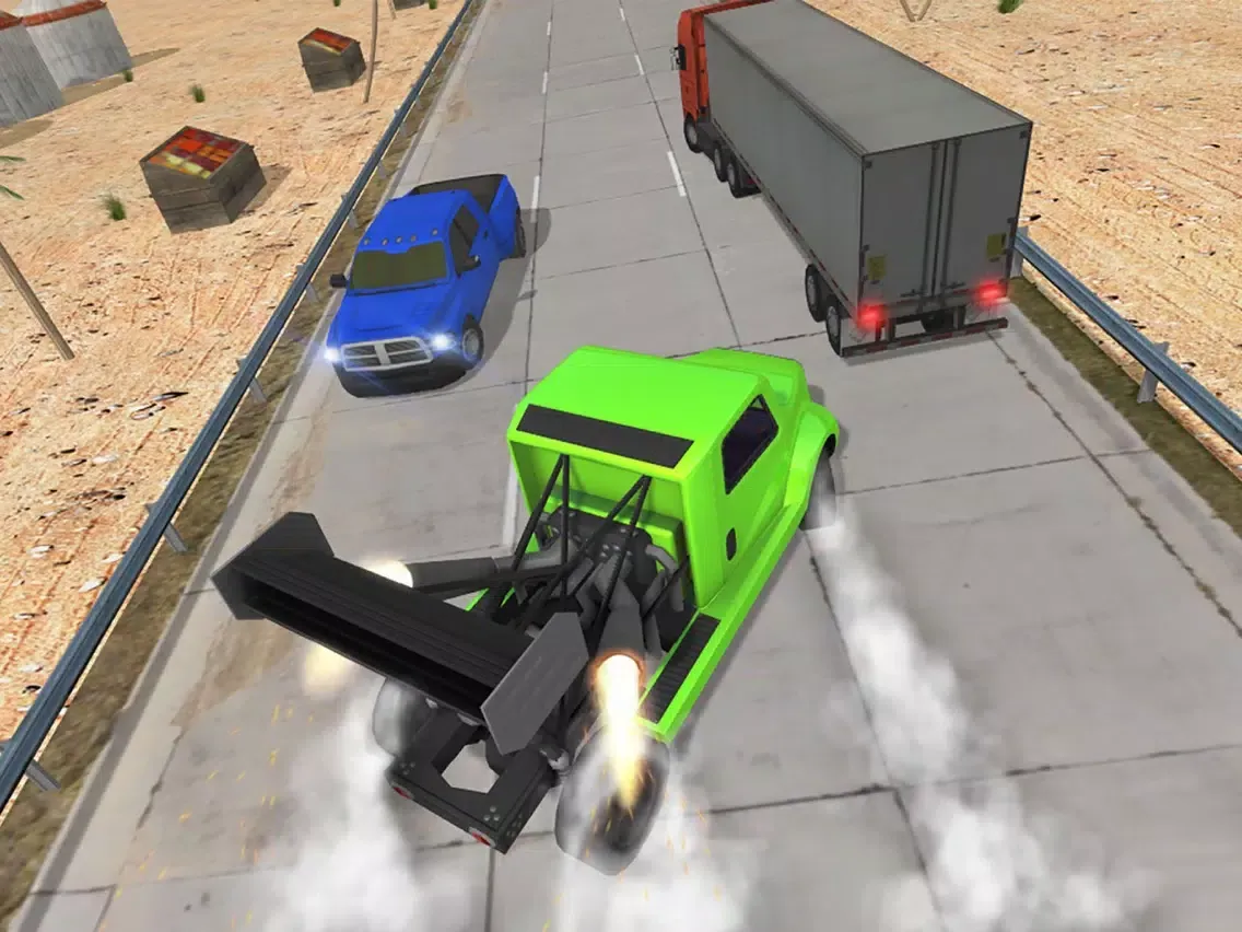 Screenshot di Truck Madness in Traffic iPad 