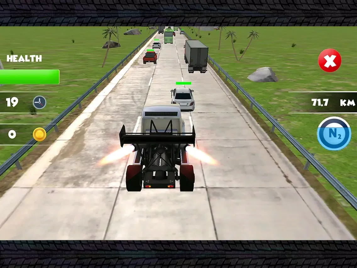 Screenshot di Truck Madness in Traffic iPad 