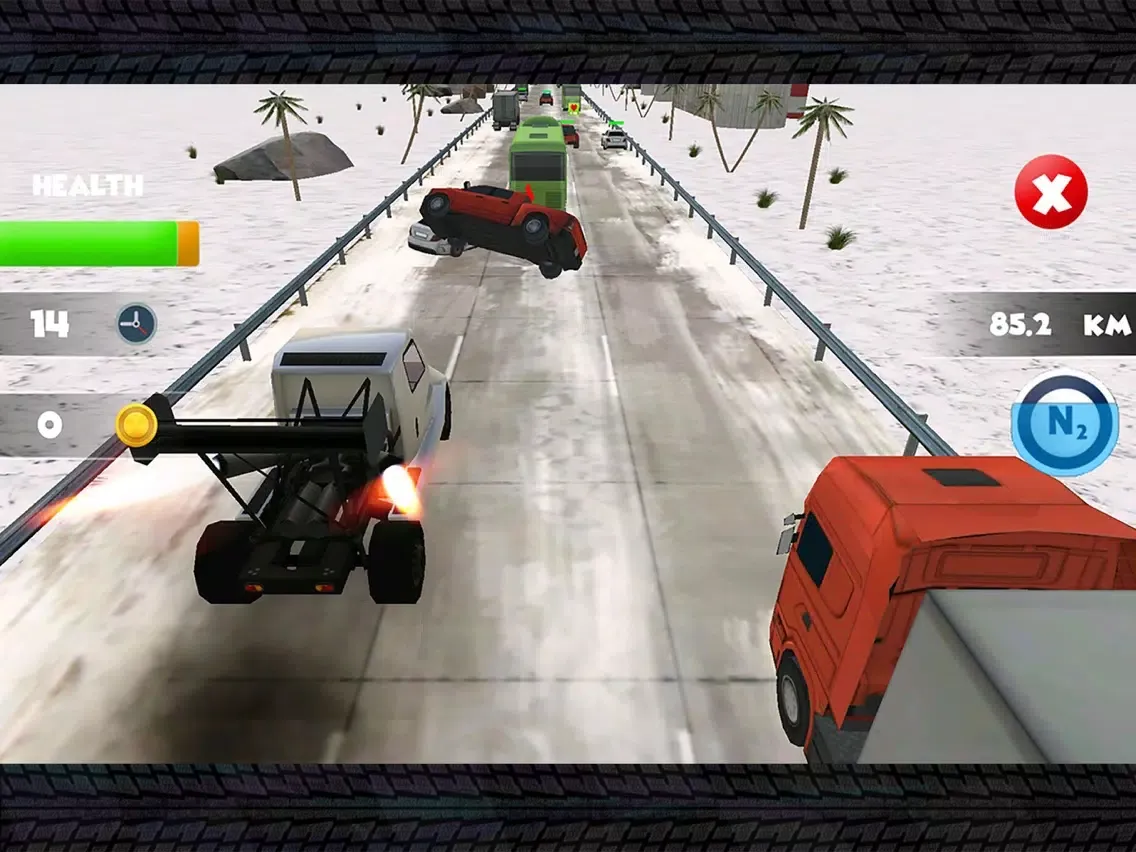 Screenshot di Truck Madness in Traffic iPad 