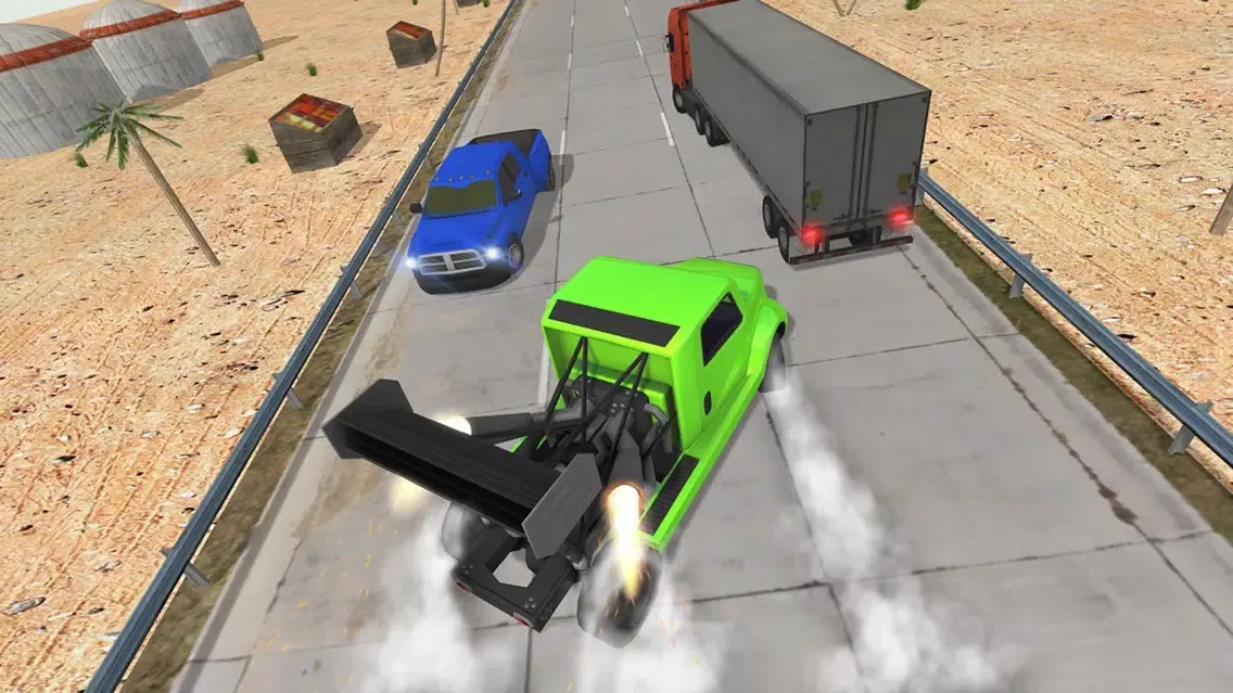 Screenshot di Truck Madness in Traffic