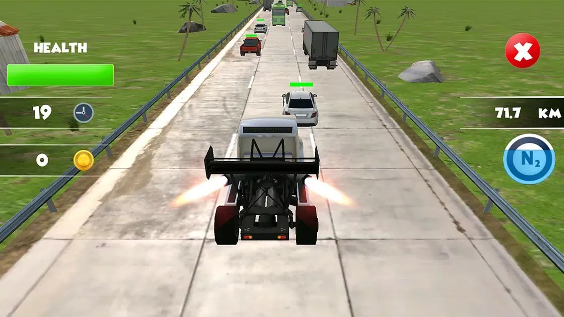 Screenshot di Truck Madness in Traffic