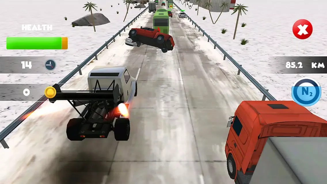 Screenshot di Truck Madness in Traffic