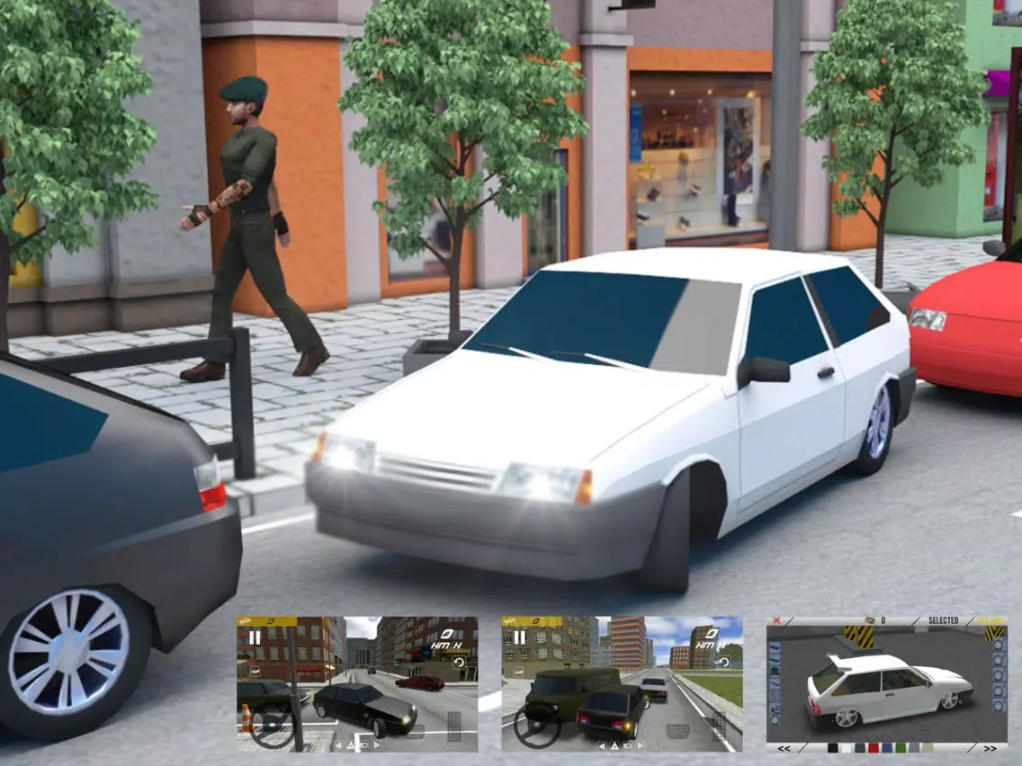 Capturas de pantalla de Russian Cars: 8 in City iPad 