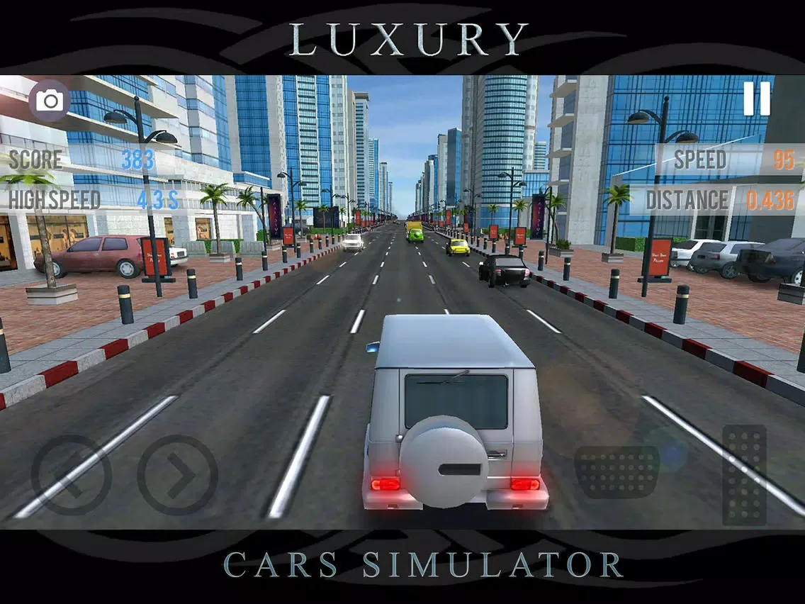 ภาพหน้าจอของ Traffic: Luxury Cars SUV iPad 