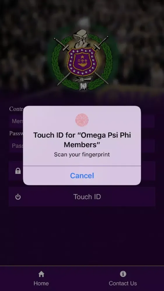 Tangkapan skrin Omega Psi Phi Fraternity