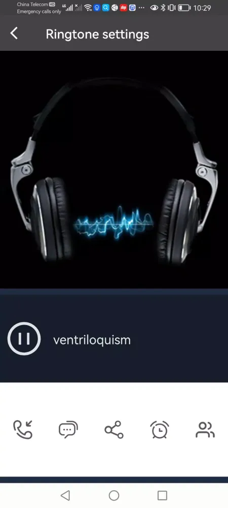 Capturas de tela do OPPO Reno7 Phone Ringtones