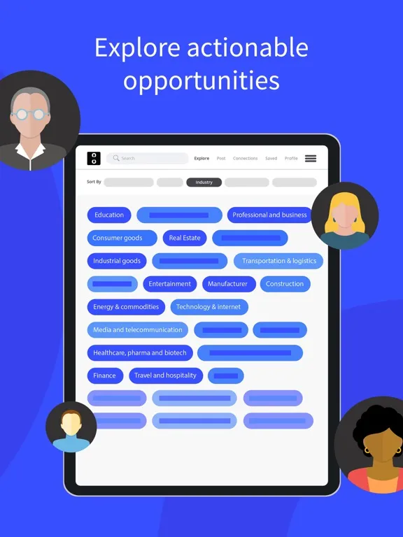 Opportunity Network iPad  スクリーンショット