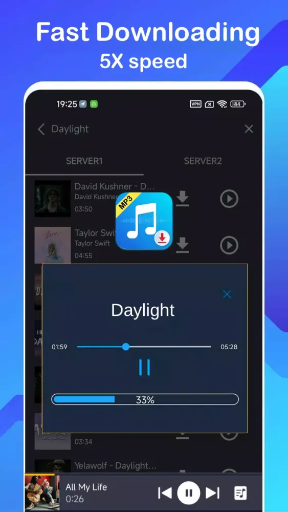 Capturas de pantalla de Download Music Mp3 Downloader