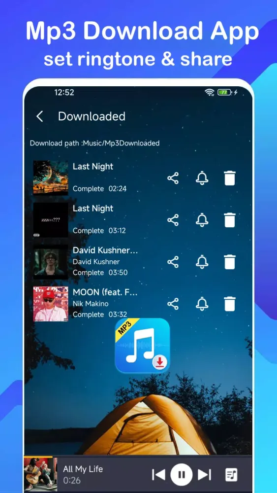 Capturas de pantalla de Download Music Mp3 Downloader