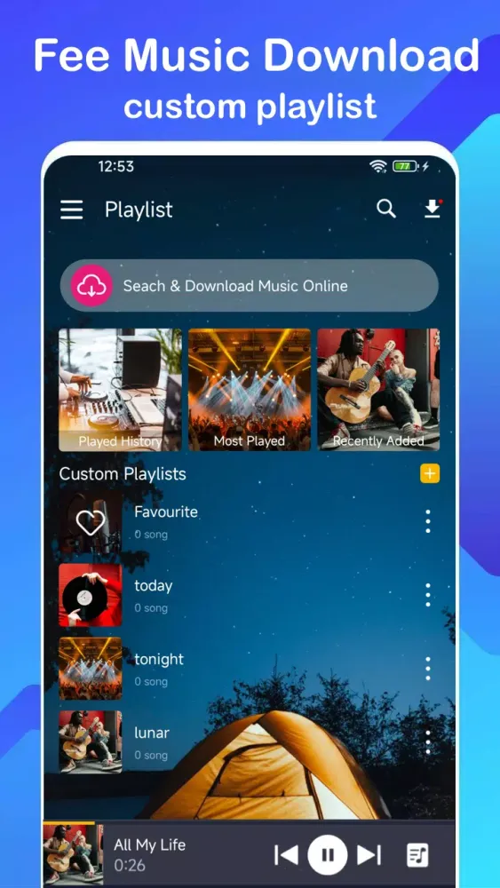 Capturas de pantalla de Download Music Mp3 Downloader